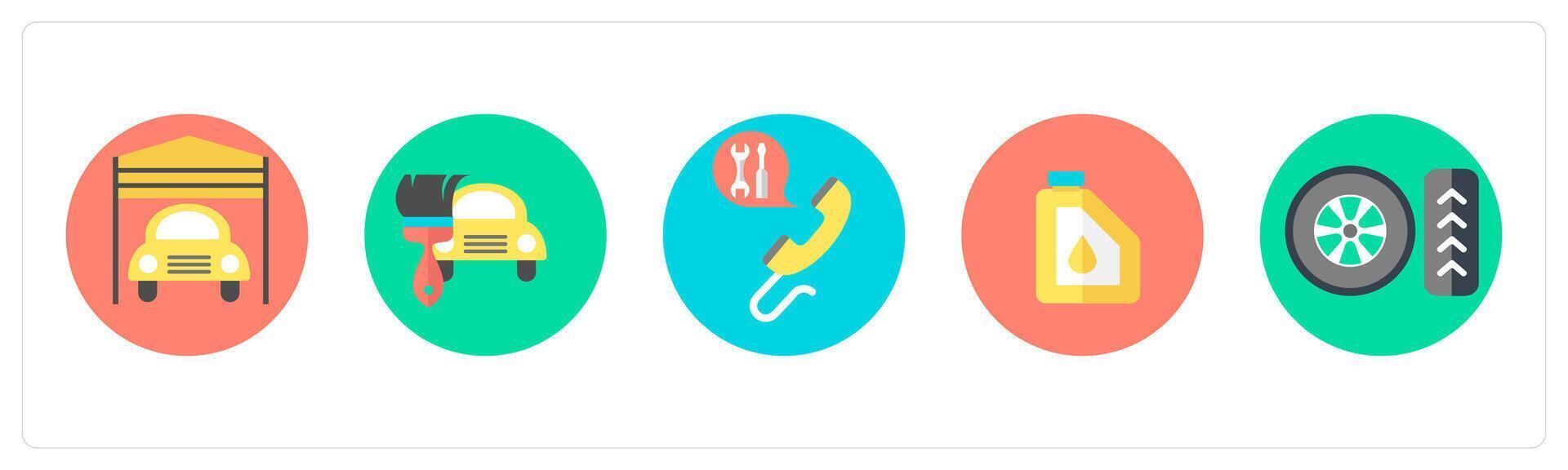 A set of 5 mix icons as celebration, gift, cracker vector