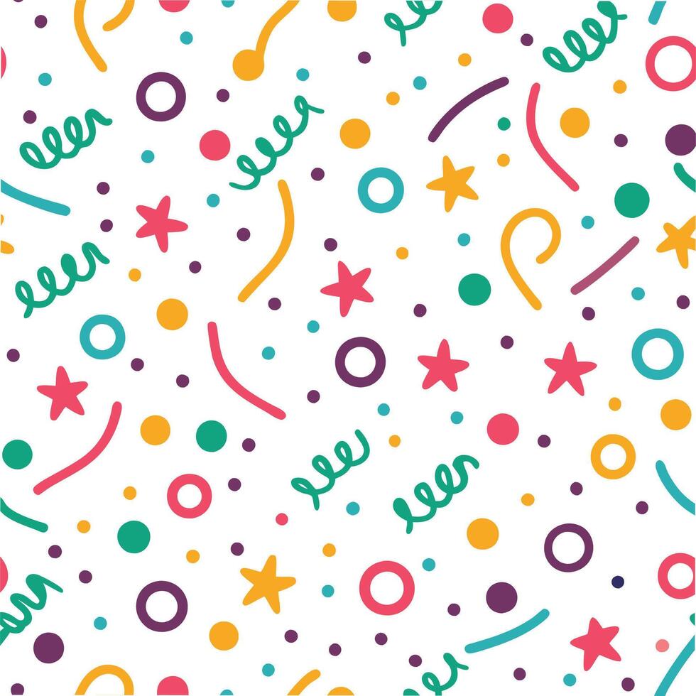 a colorful pattern with the words vector