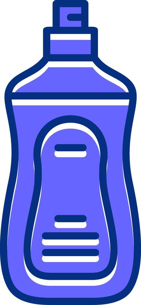 Dish soap Filled Slip Style Icon vector