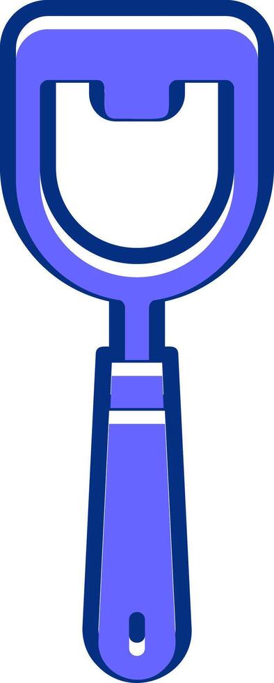 Opener Filled Slip Style Icon vector
