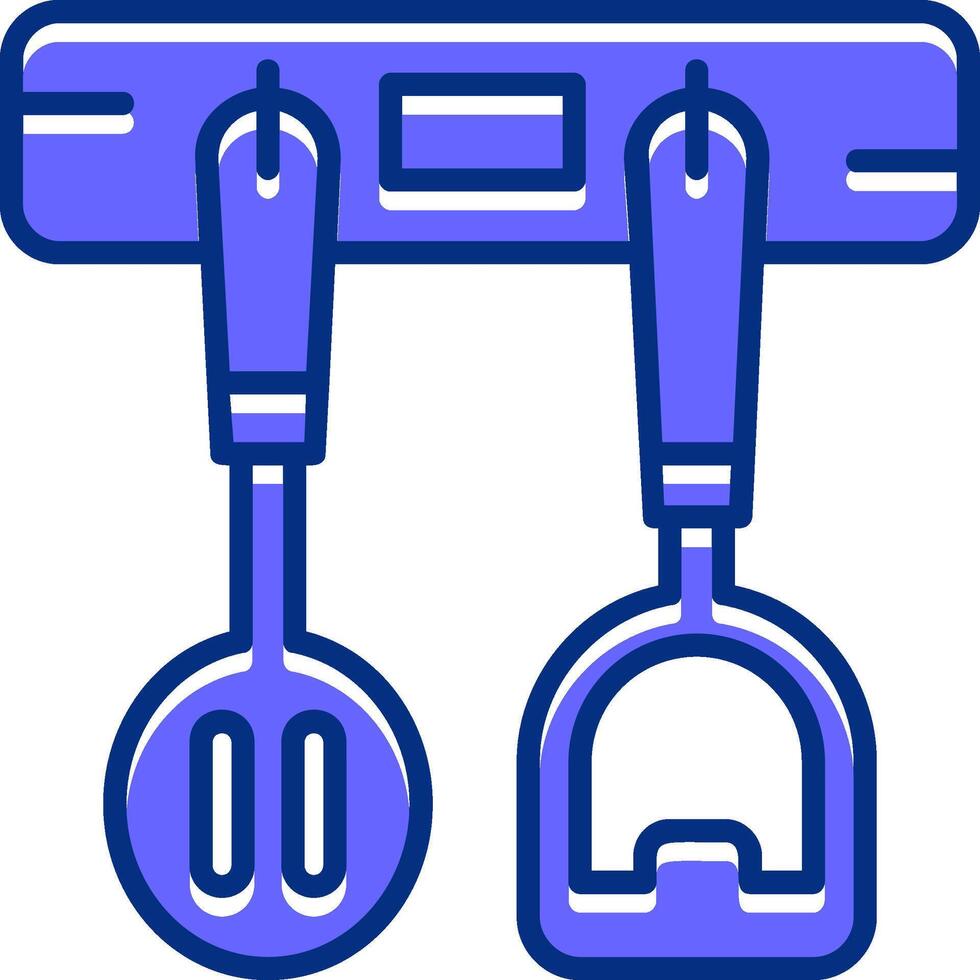 Rack Filled Slip Style Icon vector