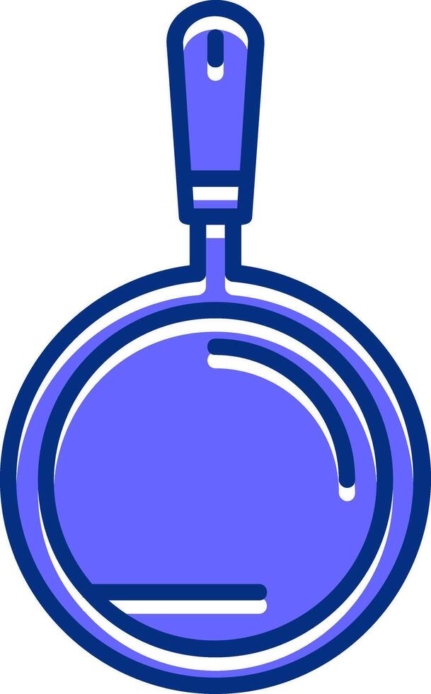 Pan Filled Slip Style Icon vector