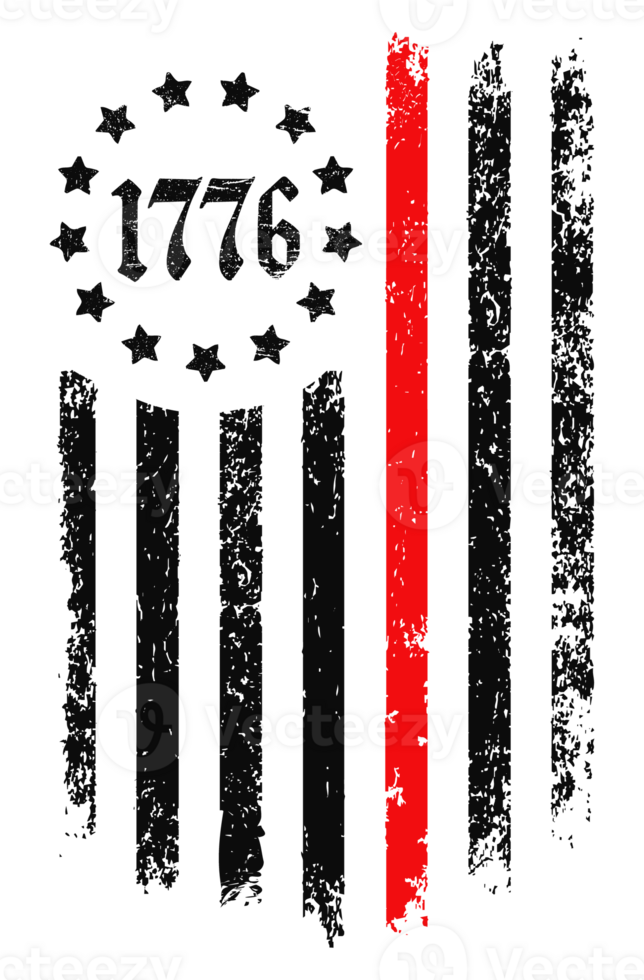 Thin Red Line 1776 Betsy Ross Flag png