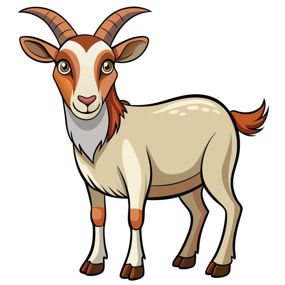 goat cartoon illustration illustration vector