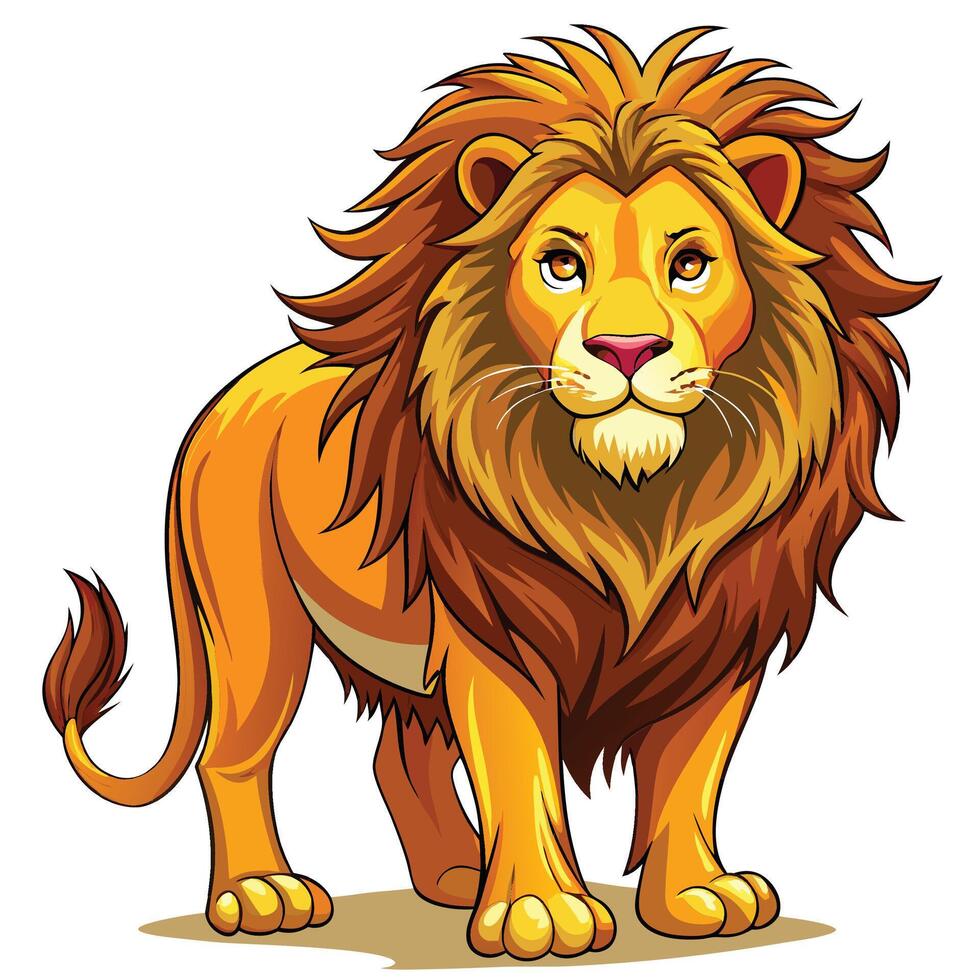 lion illustration designs art vector