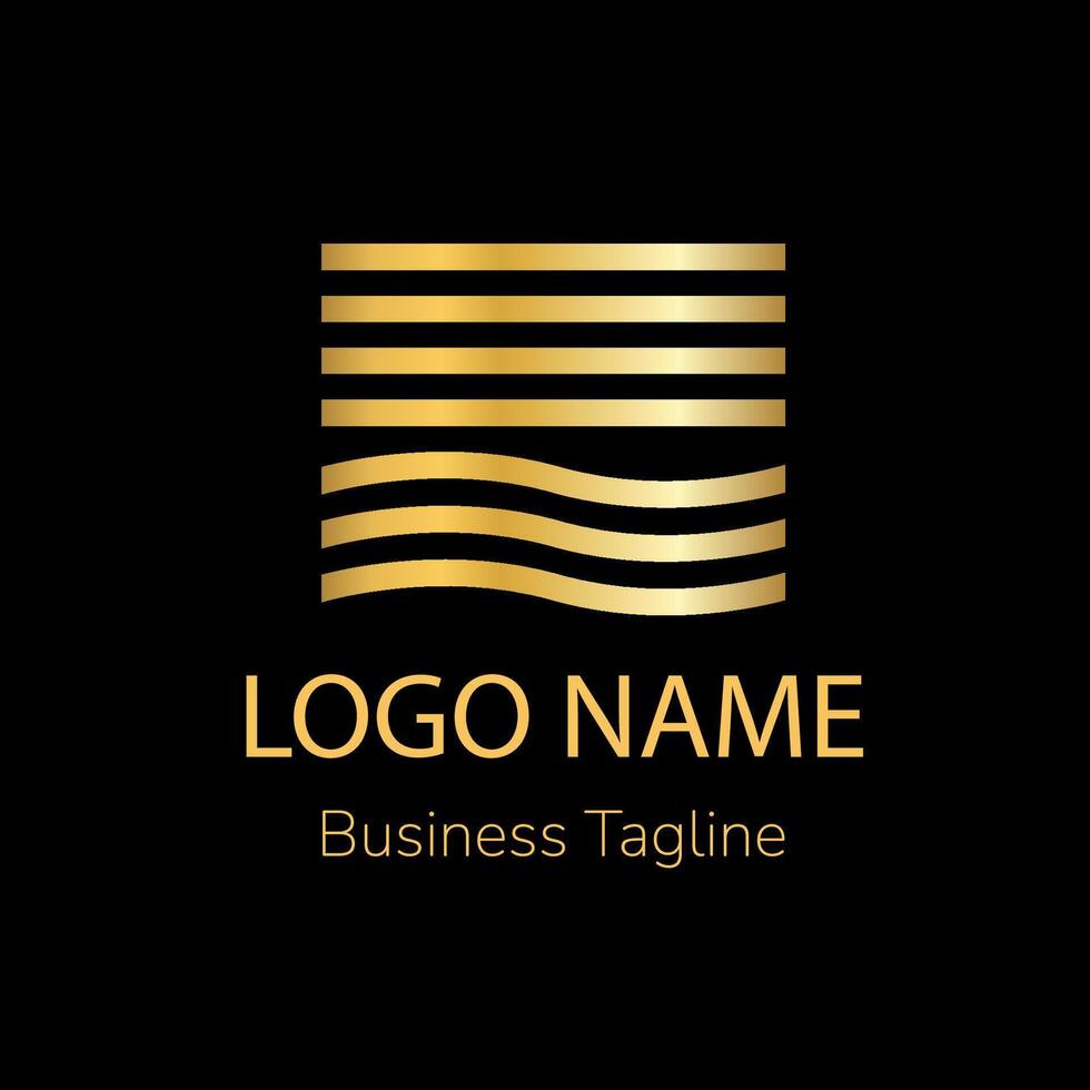 Gold Property Investment Logo vector