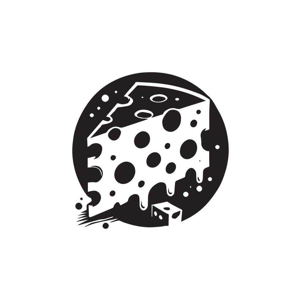 Cheese logo design vector
