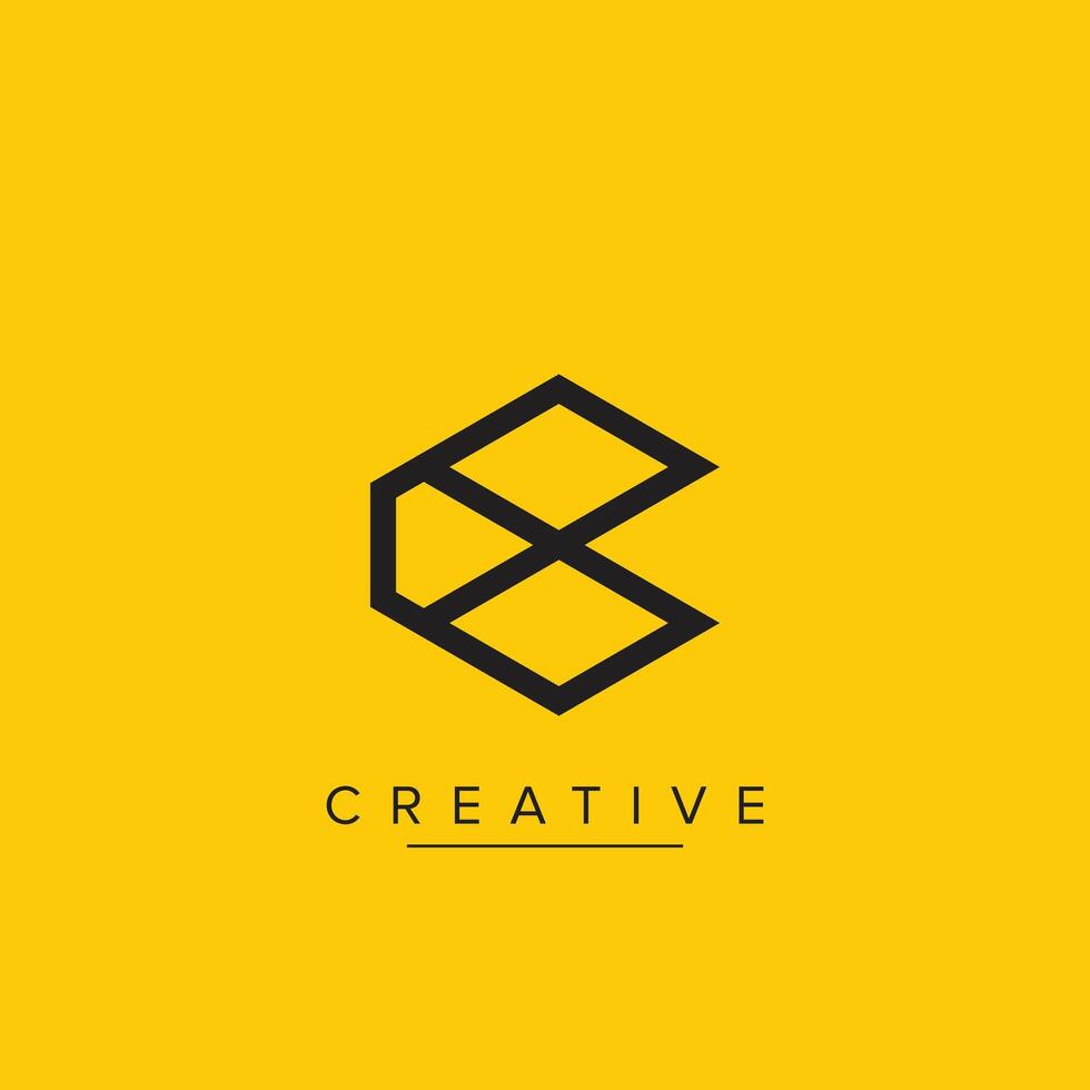 Abstract C, CC Letters Logo Monogram icon. vector