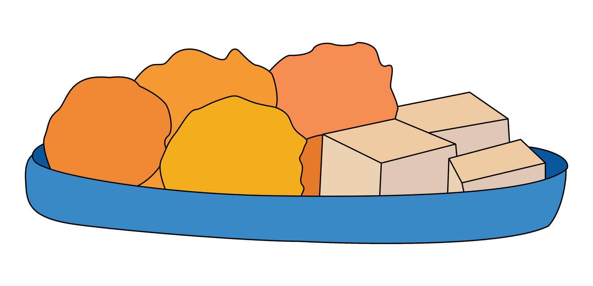 A boondi ladoo vector