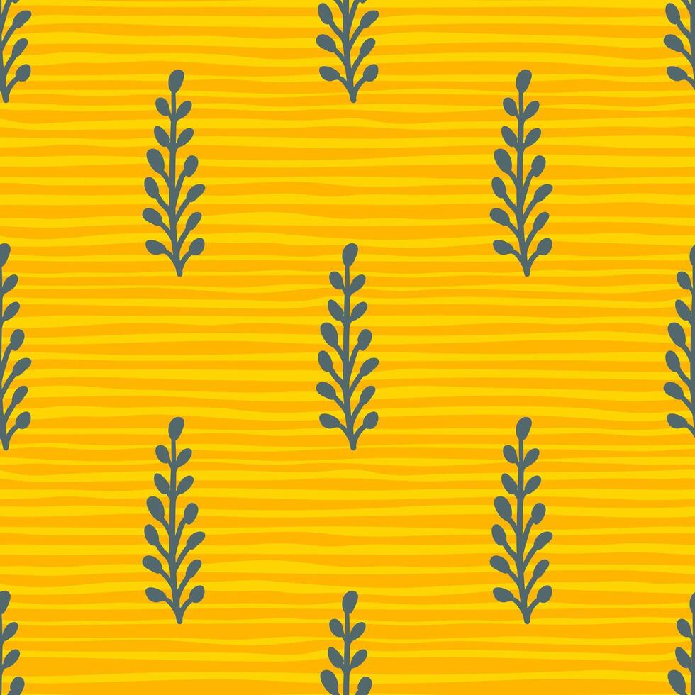 Stylish seamless leaf pattern with a modern twist. vector