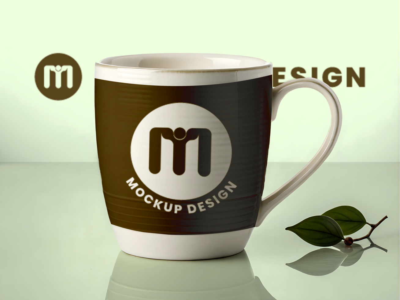 Coffee mug mockup psd