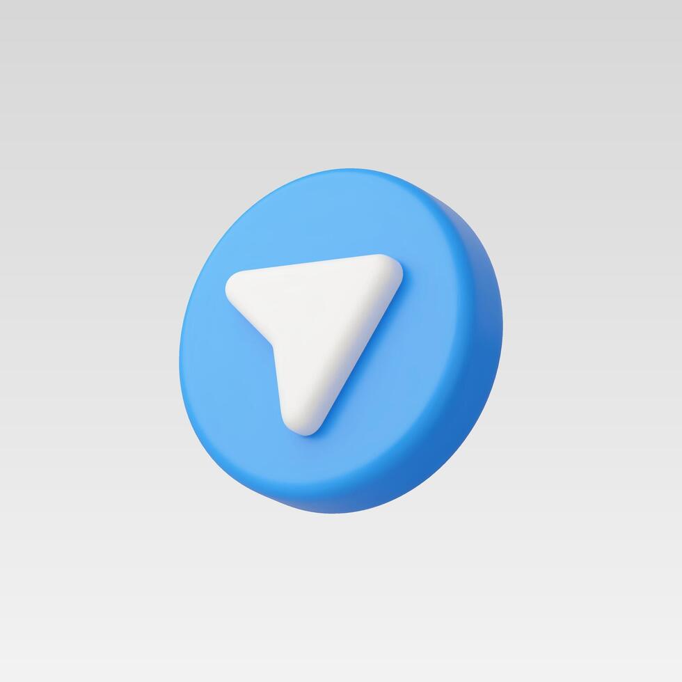 3d Realistic Share Icon illustration vector