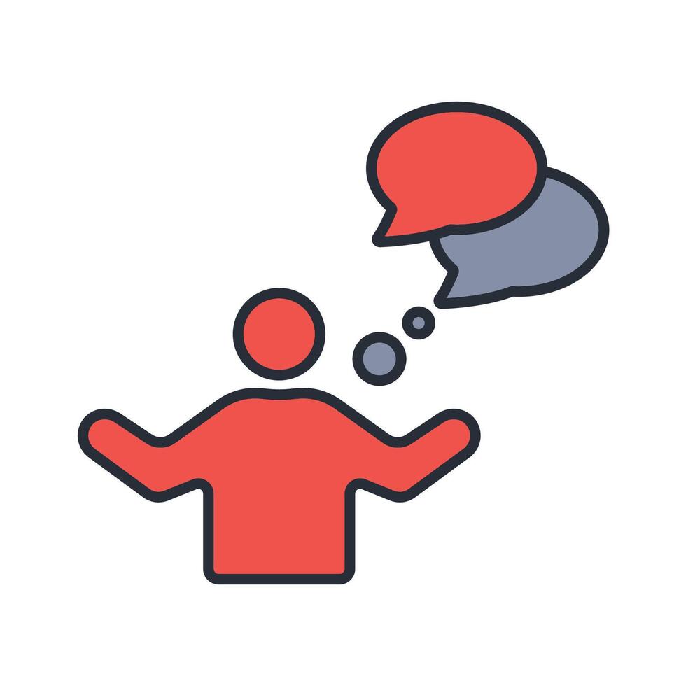 Haha icon. .Editable stroke.linear style sign for use web design,logo.Symbol illustration. vector