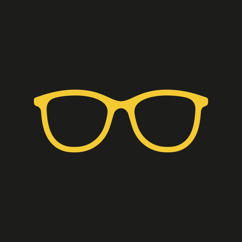 Eyeglasses trendy artwork charming abstract illustration colorful useable design vector