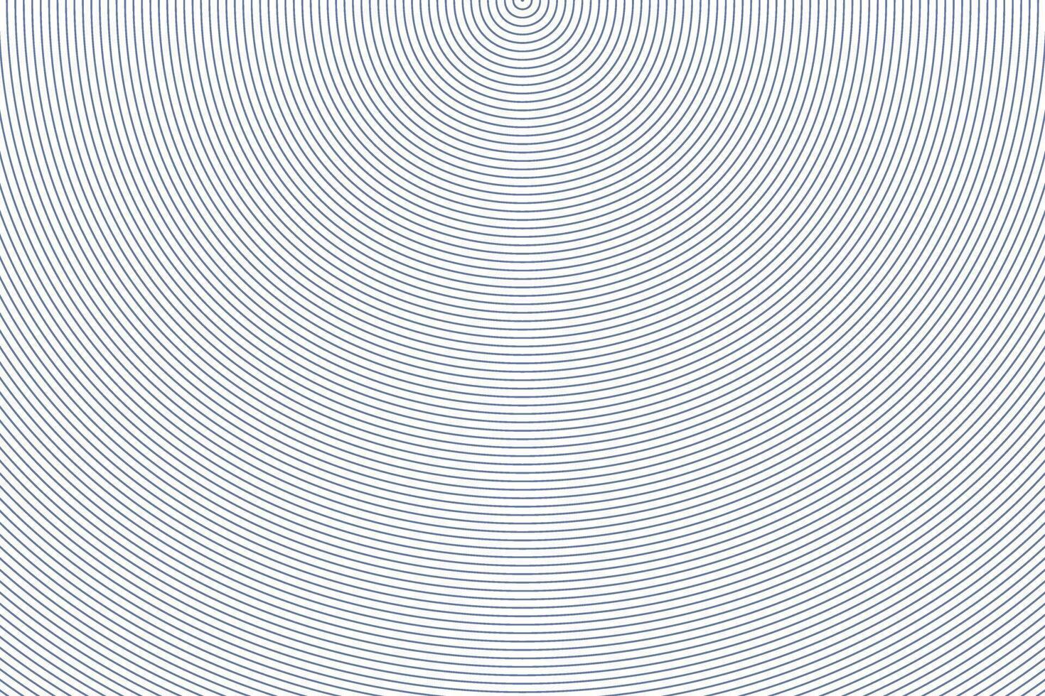simple thin half circle line pattern a blue background with lines in the middle vector