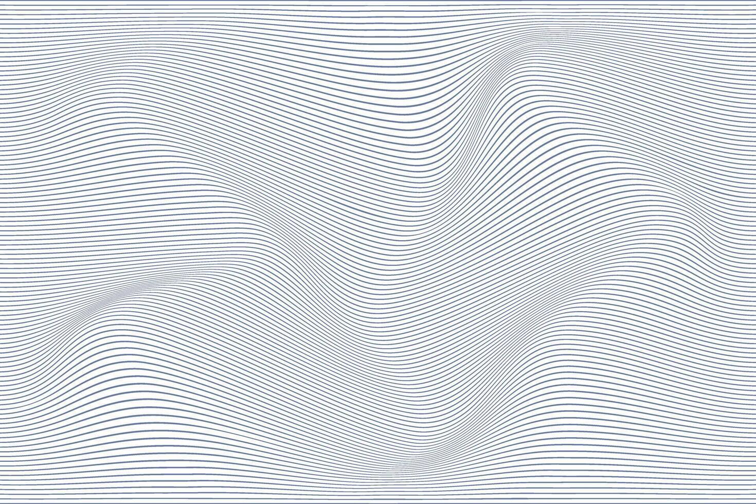simple thin wavy distort line pattern the lines in the form of a square are drawn with a wavy pattern vector