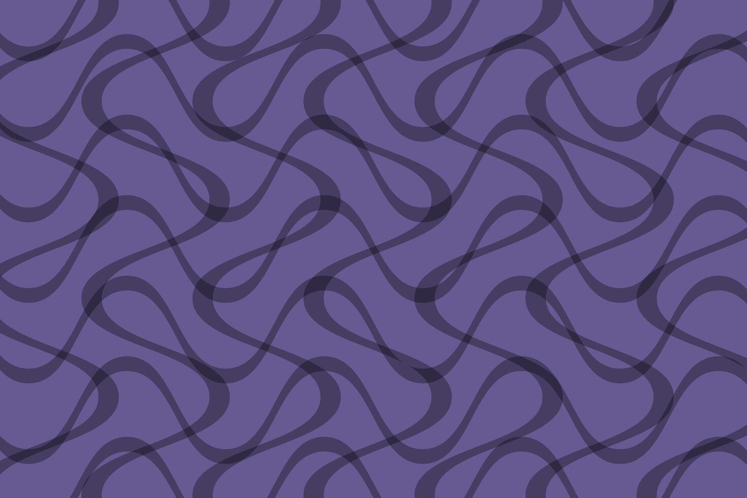 simple abstract purple blue color wavy line pattern vector