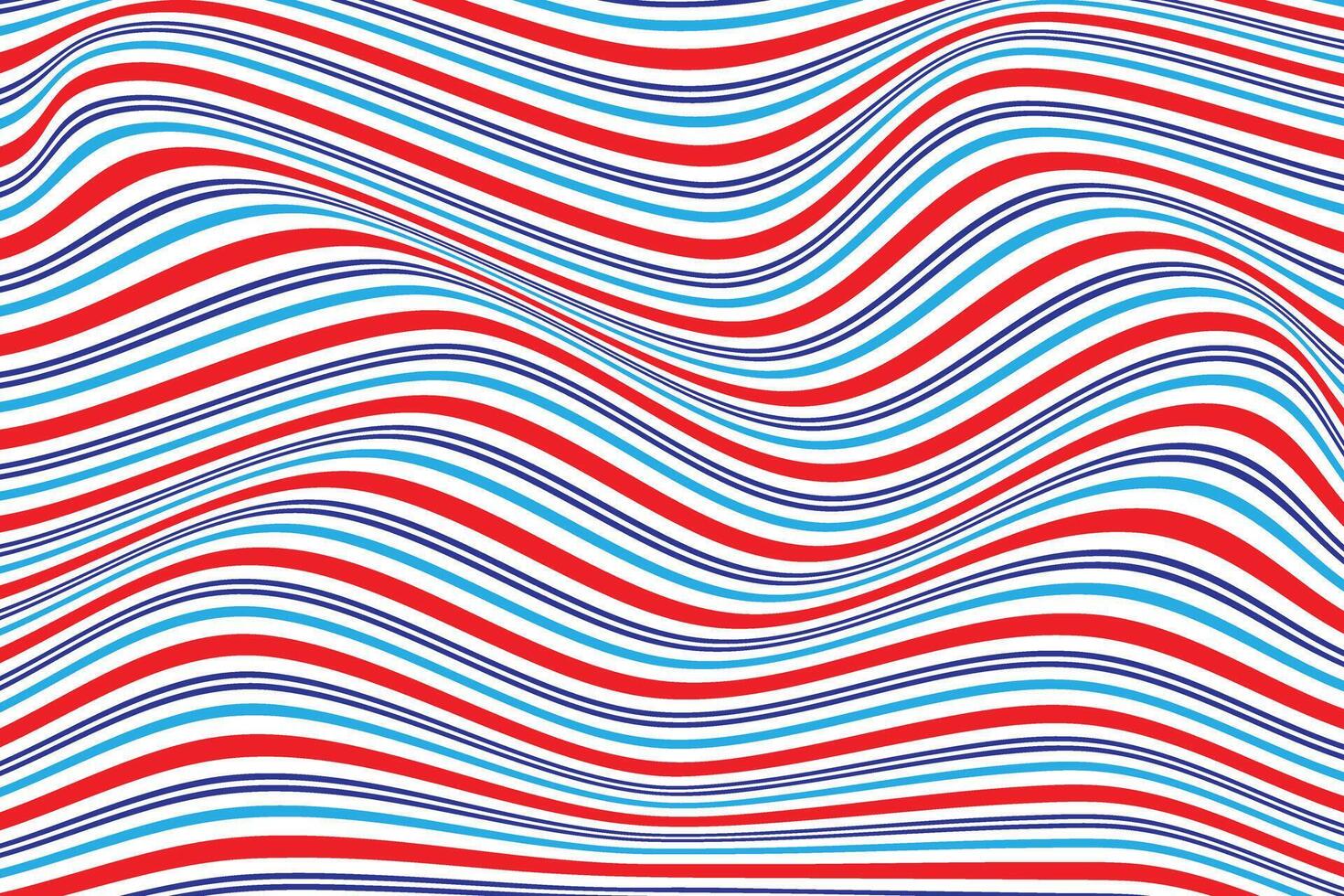 simple abstract red blue sky color wavy distort line pattern abstract background with a colorful pattern of wavy lines vector