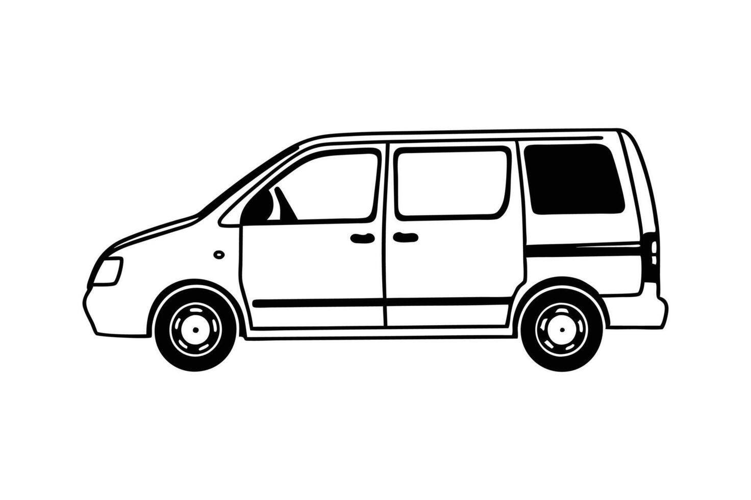 Auto Art Minimalism vector