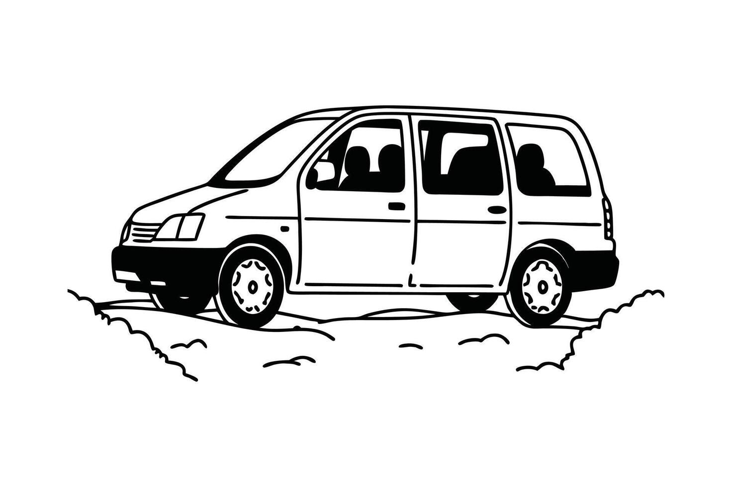 Minimalist Auto Design vector