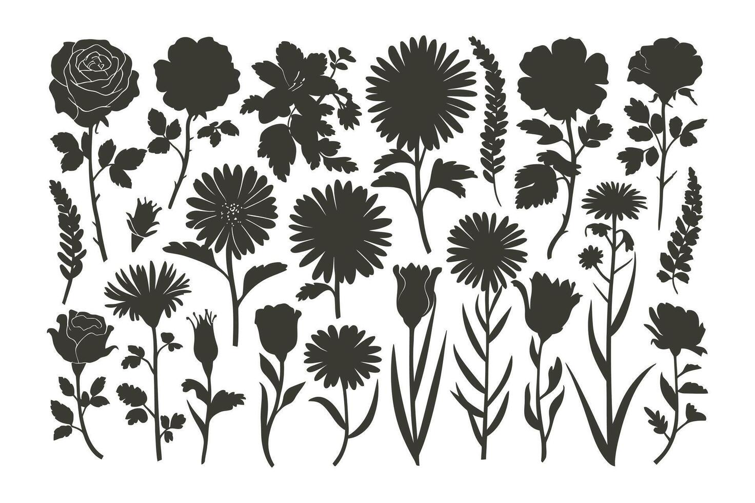 Subtle Petal Art vector