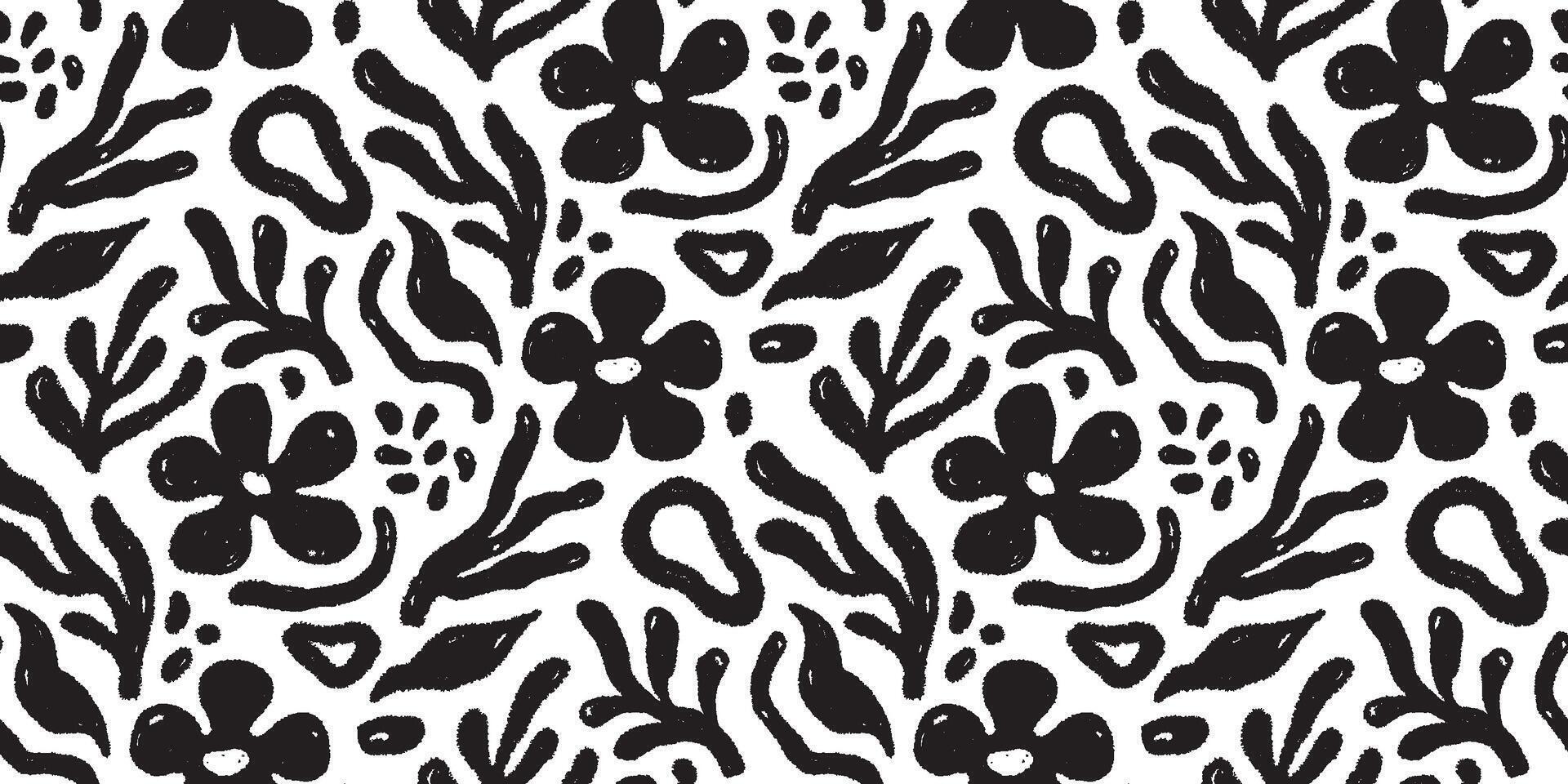 Abstract floral shape seamless pattern. Abstract modern floral leaf texture shape background. Organic modern boho nature contemporary seamless pattern. vector