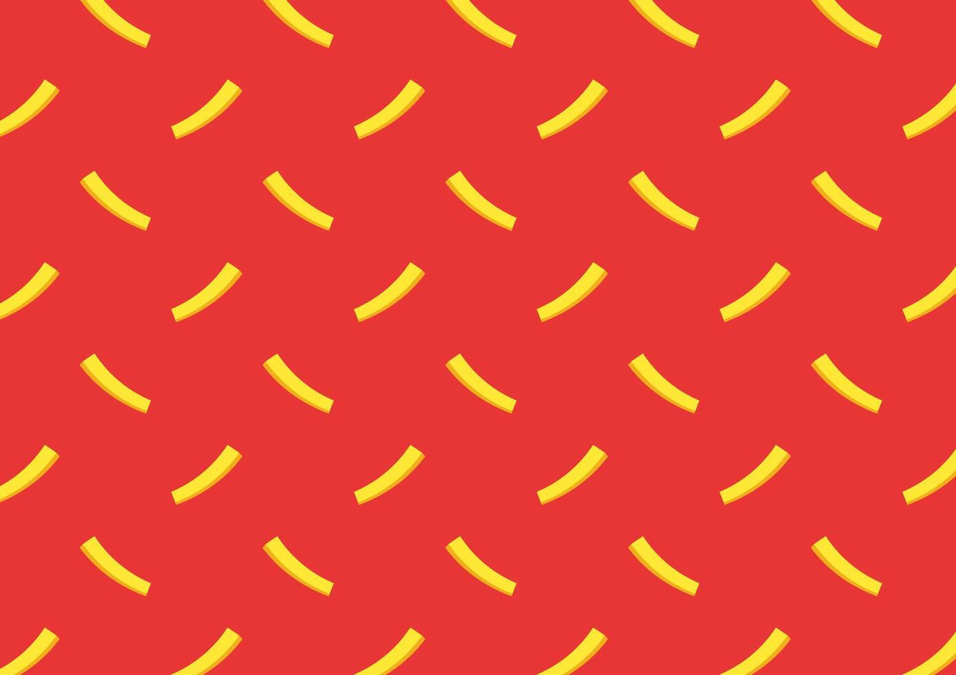 French fries patten. French fries pattern background. French fries fast food pattern on red background. vector