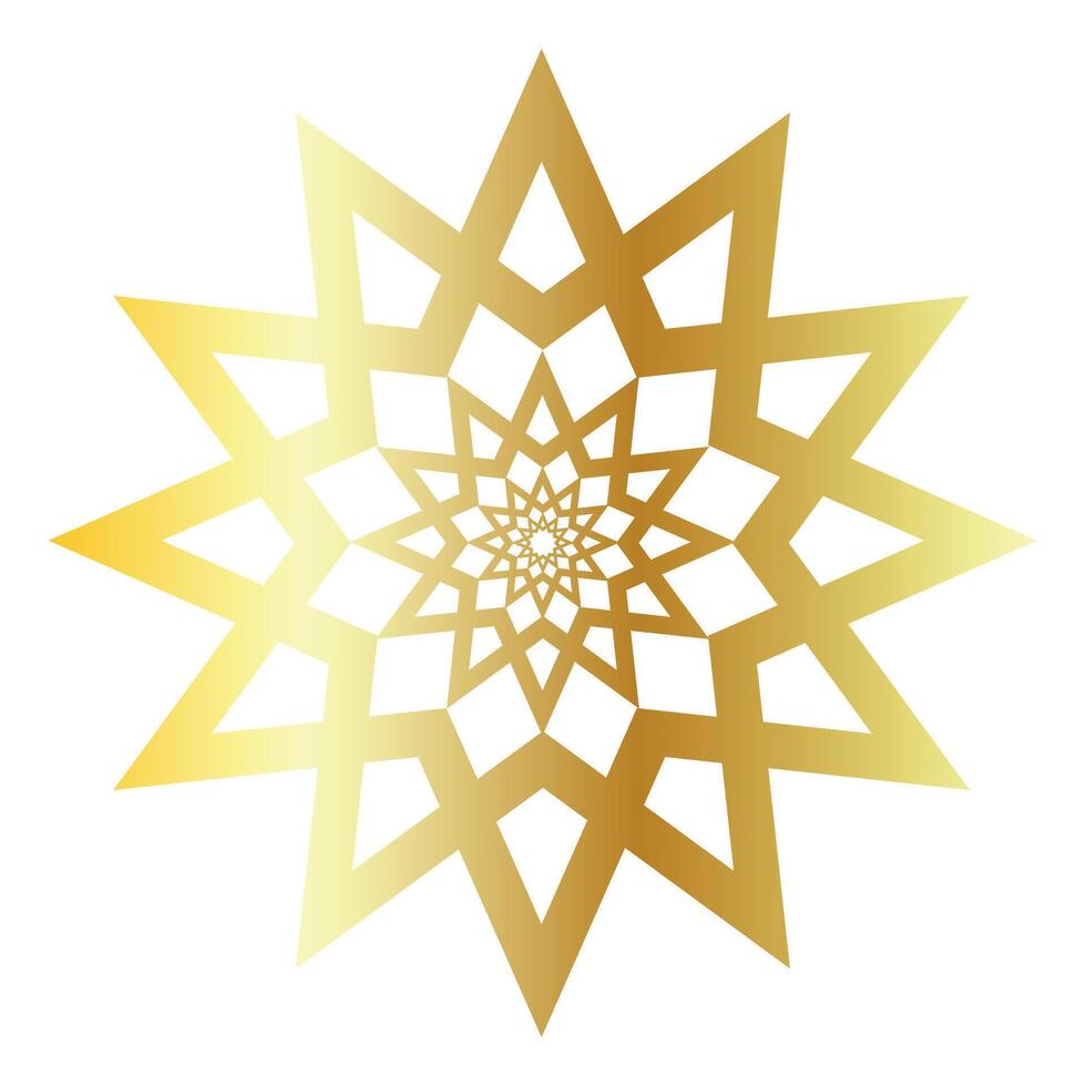 Golden star premium design on black background vector