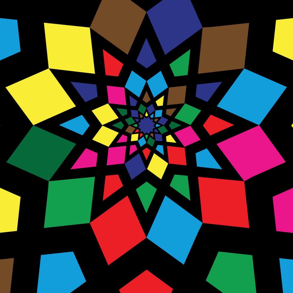special colorful abstract triangles background vector
