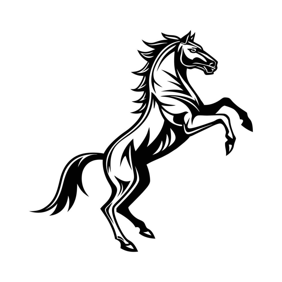 Elegant Horse Logo and Icon Designs Ideal for Equestrian Businesses, Horse icon vector