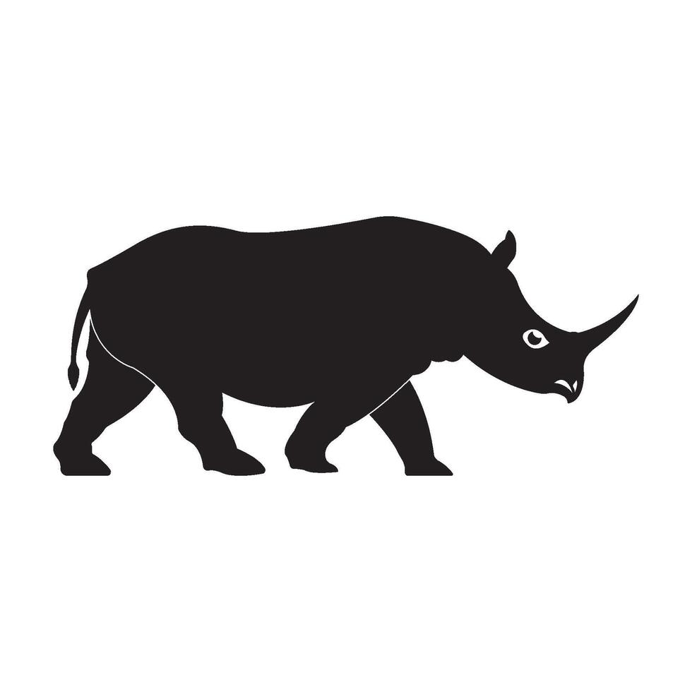 Rhino icon Design vector