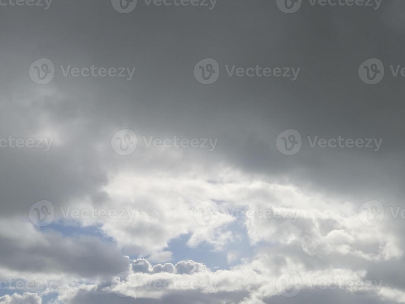 Stormy sky and clouds background photo