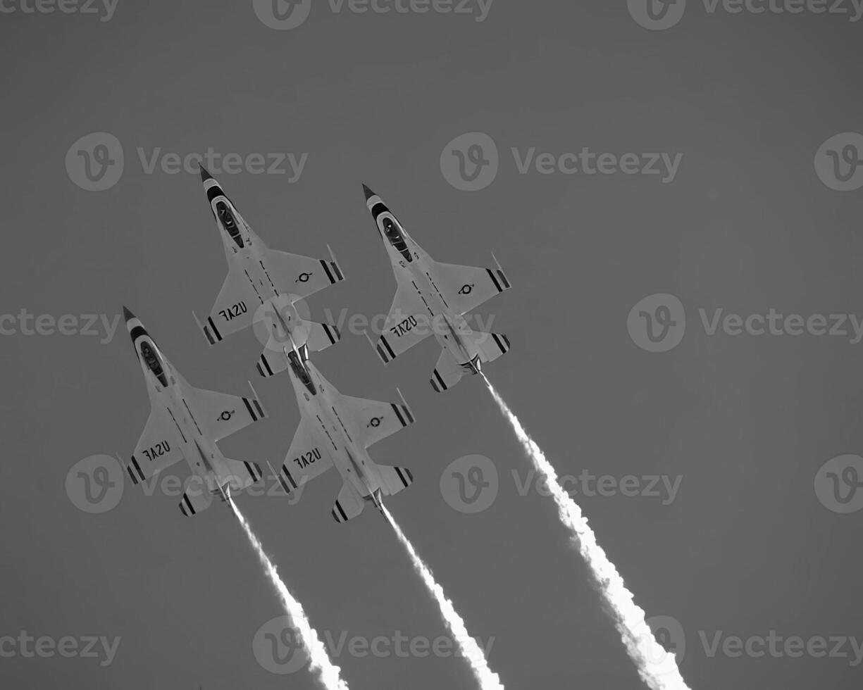 Military jet airplane, military fighter photo