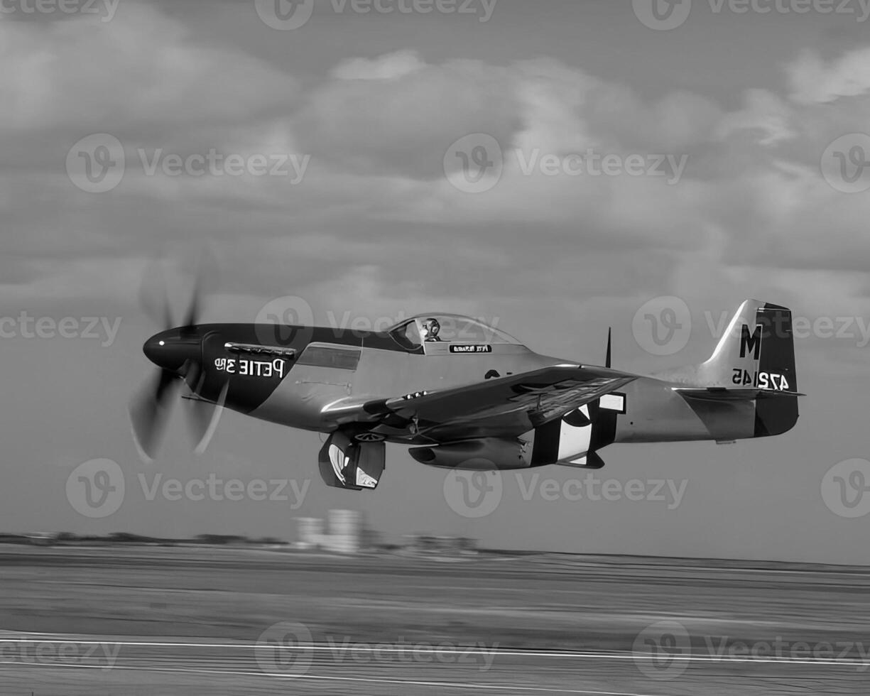 Airplane at the air show background photo
