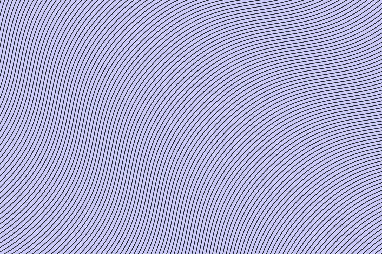 Blue wavy lines pattern vector