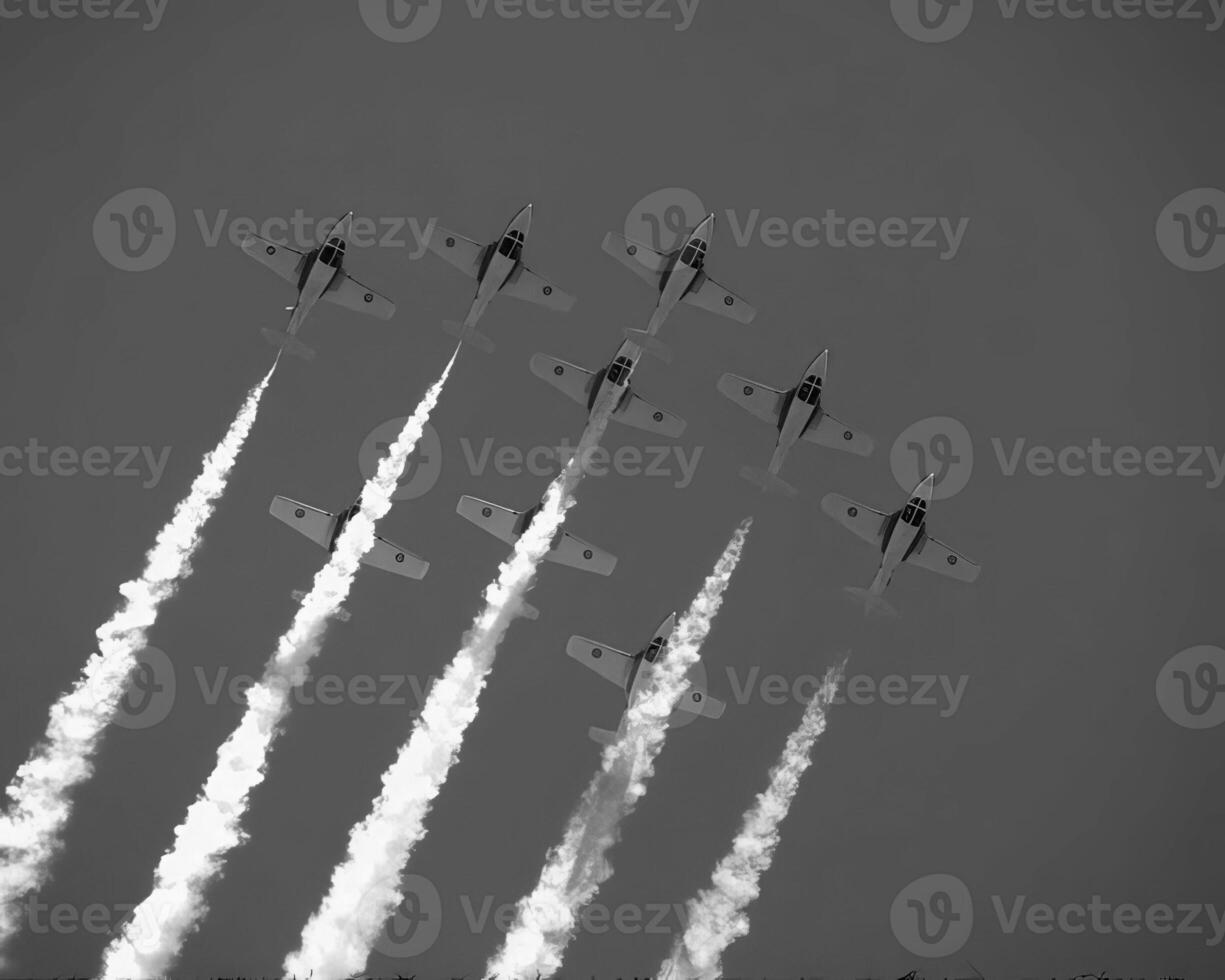 Military jet airplane, military fighter photo