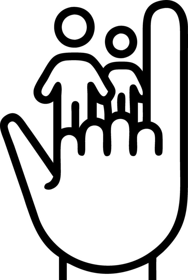 Macro shot of a family fingers customizing their digital avatars for a virtual reality experience vector