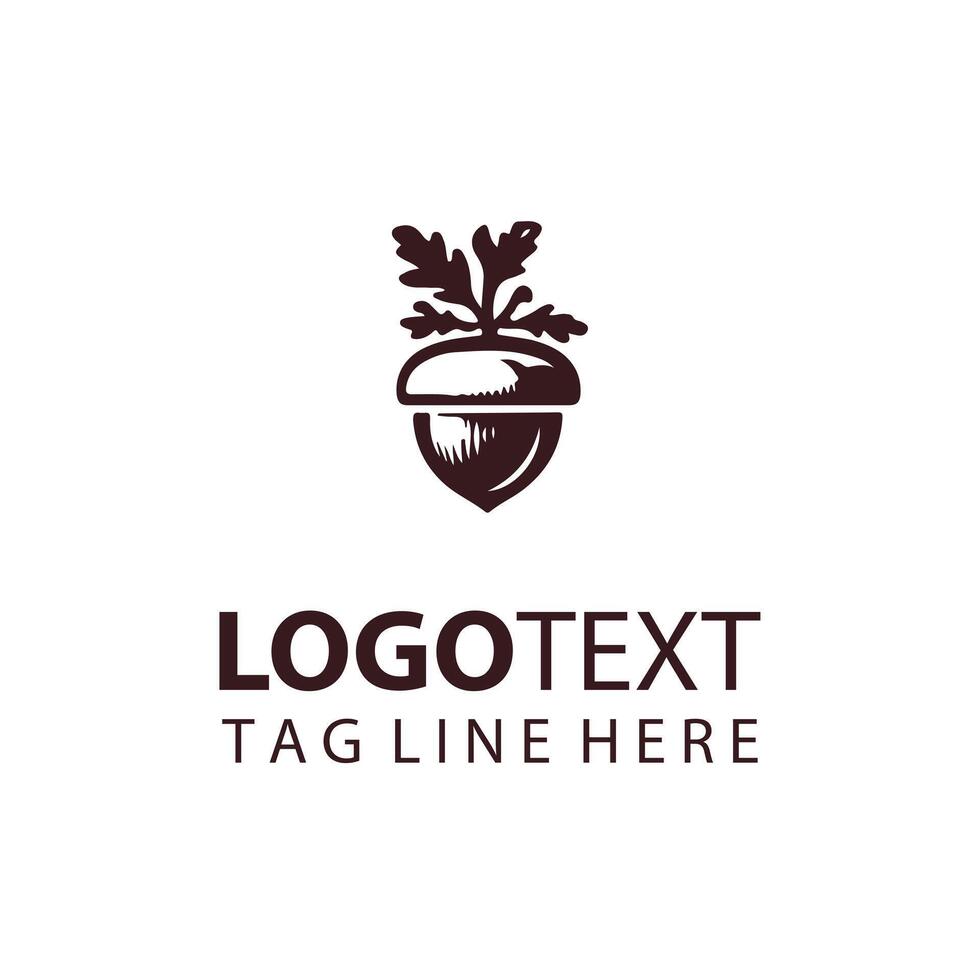 Acorn Lab Logo Design vector