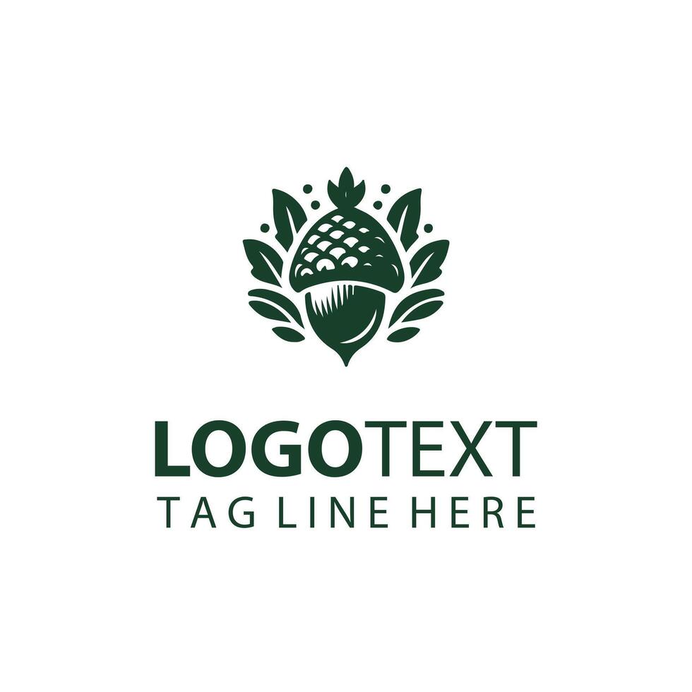Mighty Acorn Logo vector