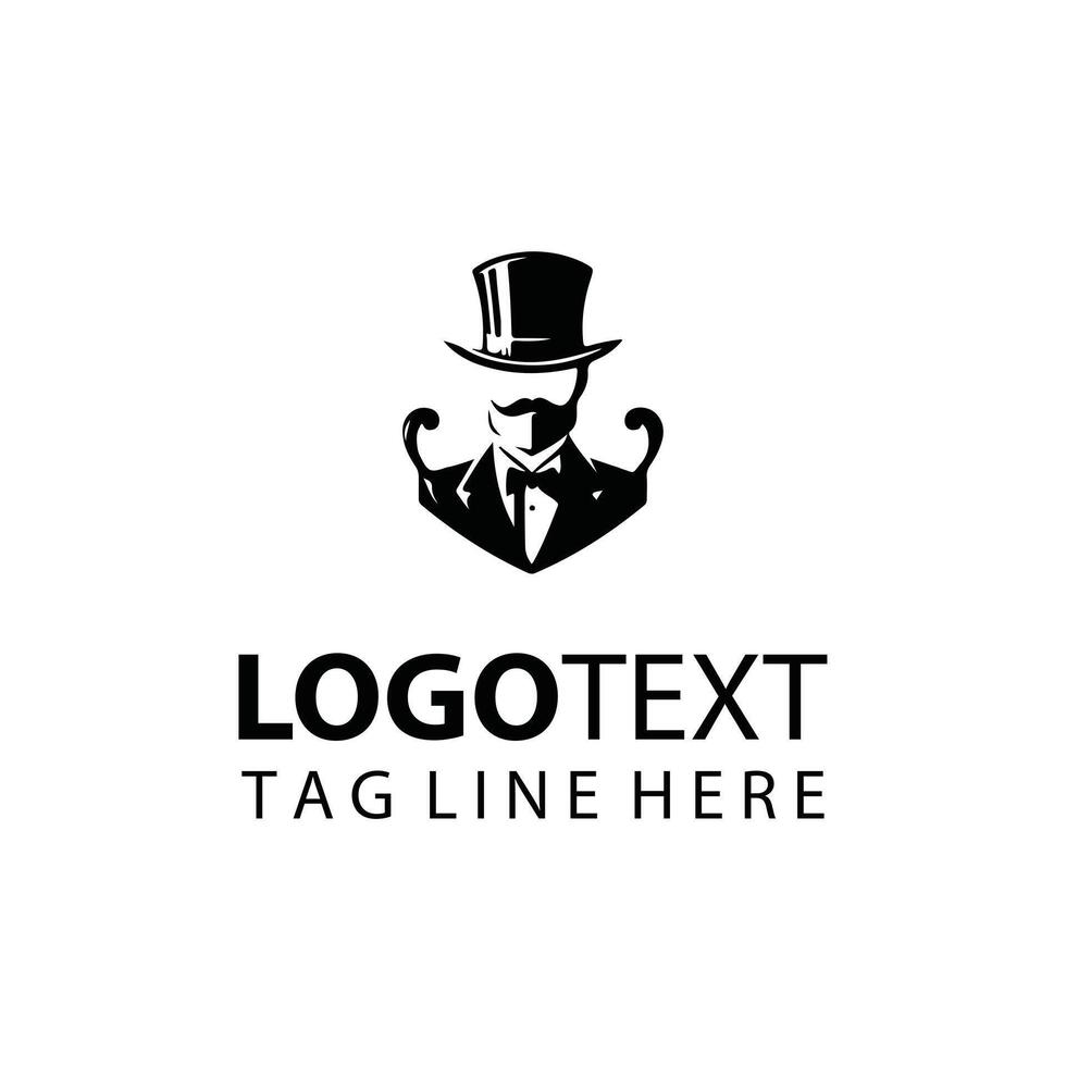 Gents And Grace Gentleman Logo vector