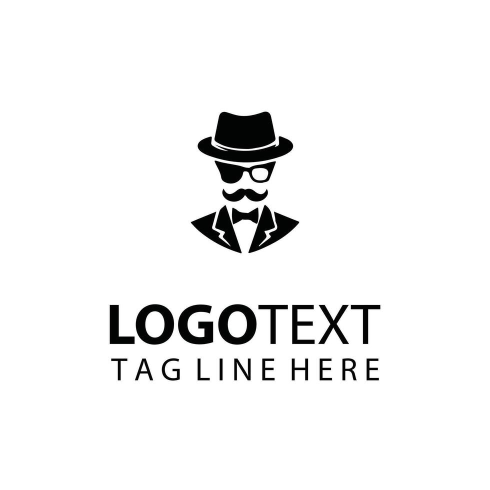 Tailored Mastery Gentleman Logo vector
