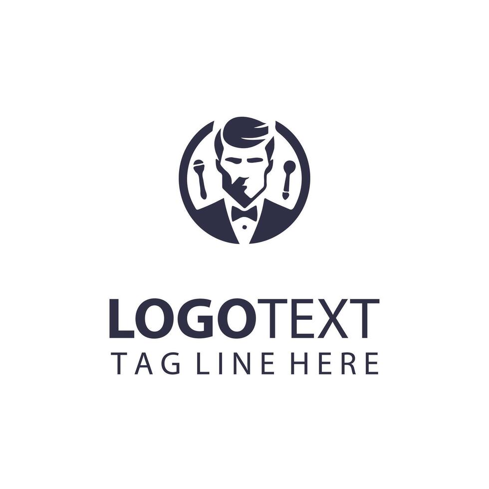Dapper And Dashing Logo vector
