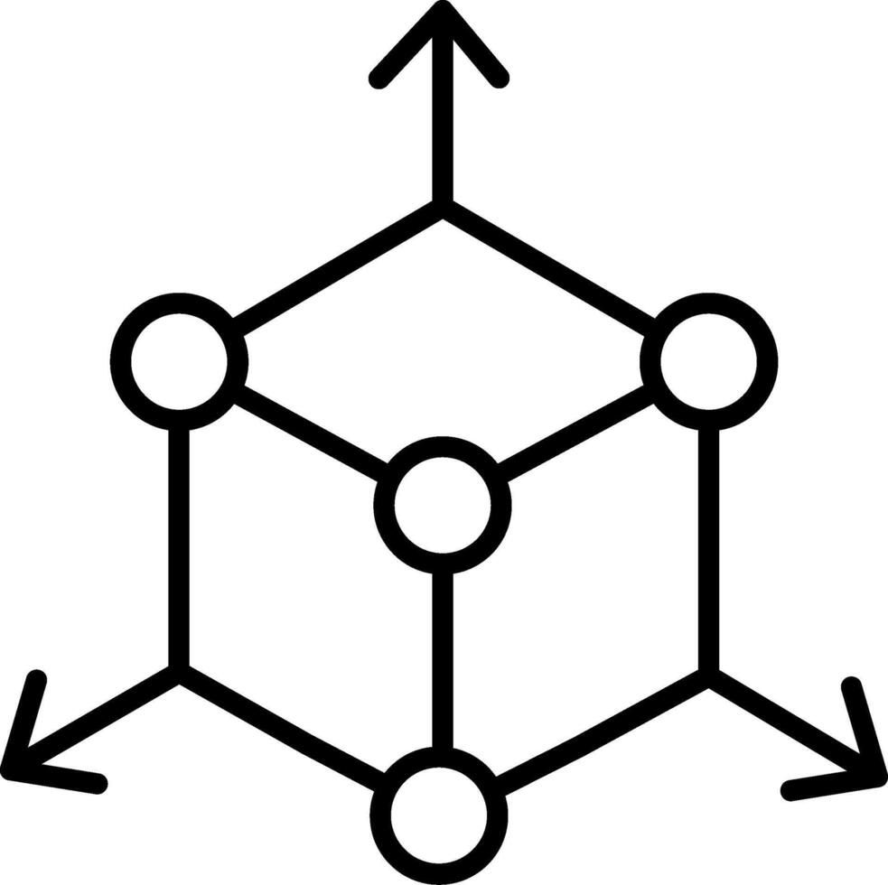 Dimensions Icon Design Symbol vector