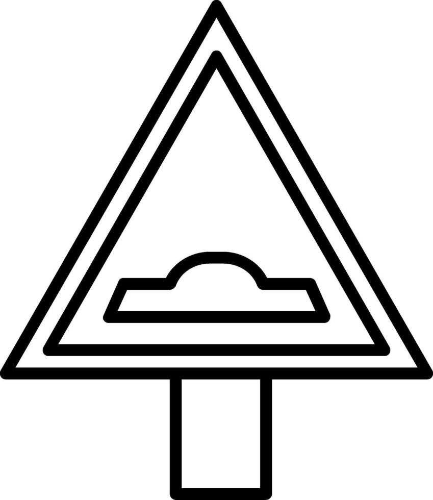 Hump Icon Design Symbol vector