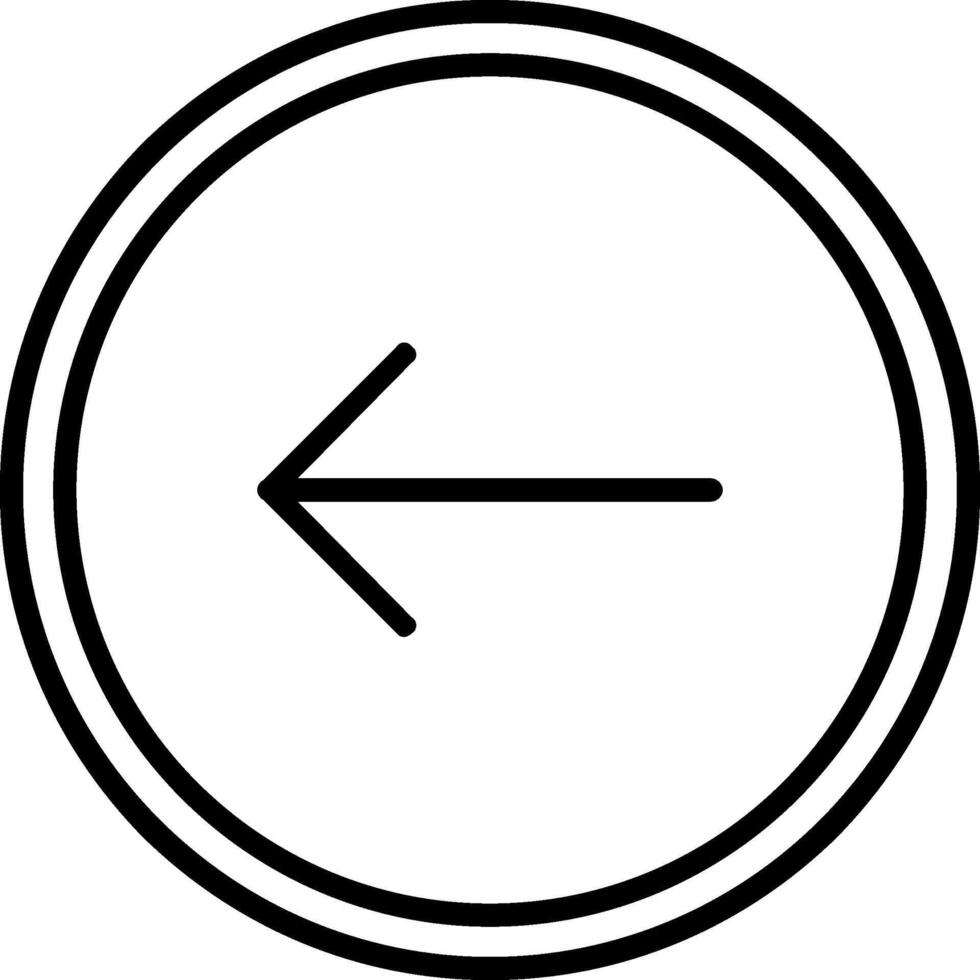 Go Back Icon Design Symbol vector