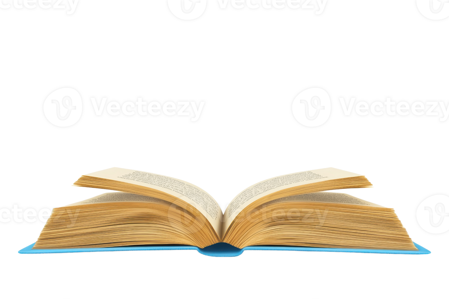An open book displaying pages with a textured edge, inviting readers to explore its contents. png