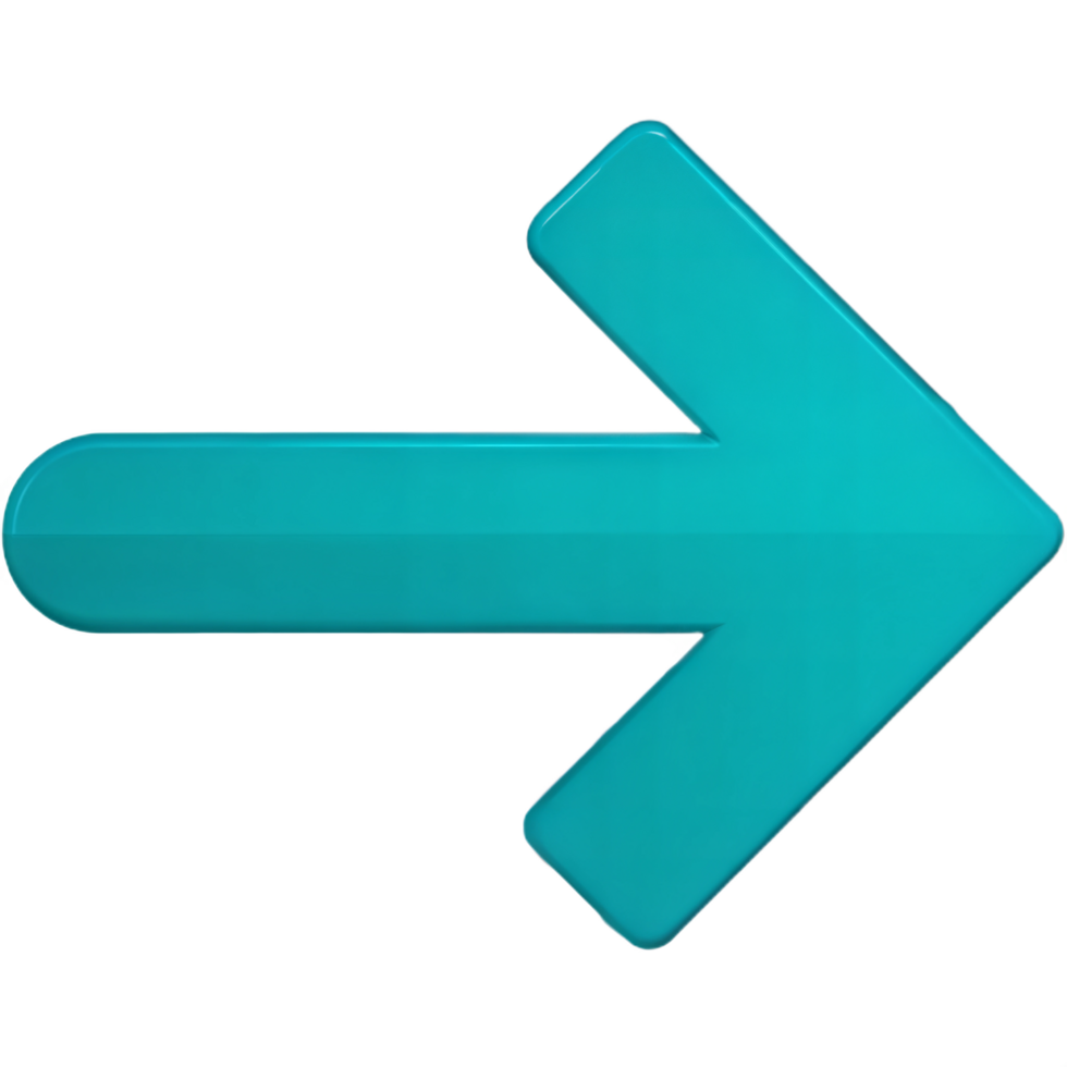 Right Side Arrow on Transparent Background Perfect for Websites and Apps png