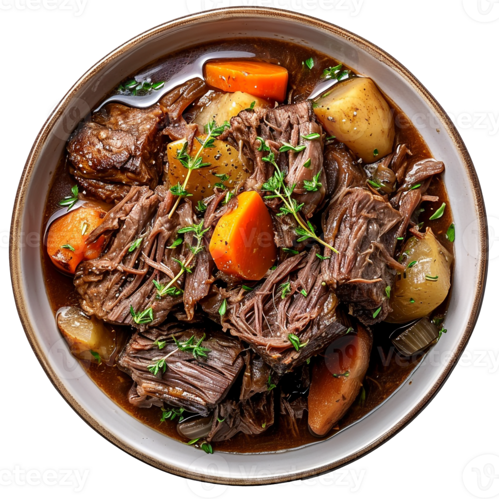 Hearty Beef Stew Autumnal Comfort Food Home Style Recipe png
