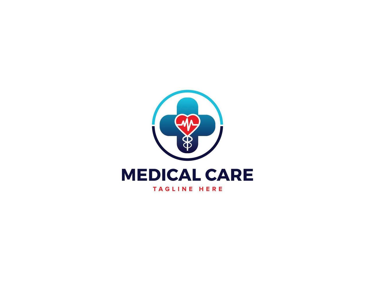 Dynamic Medical Logo Design, Cutting-Edge Healthcare Branding Collection vector