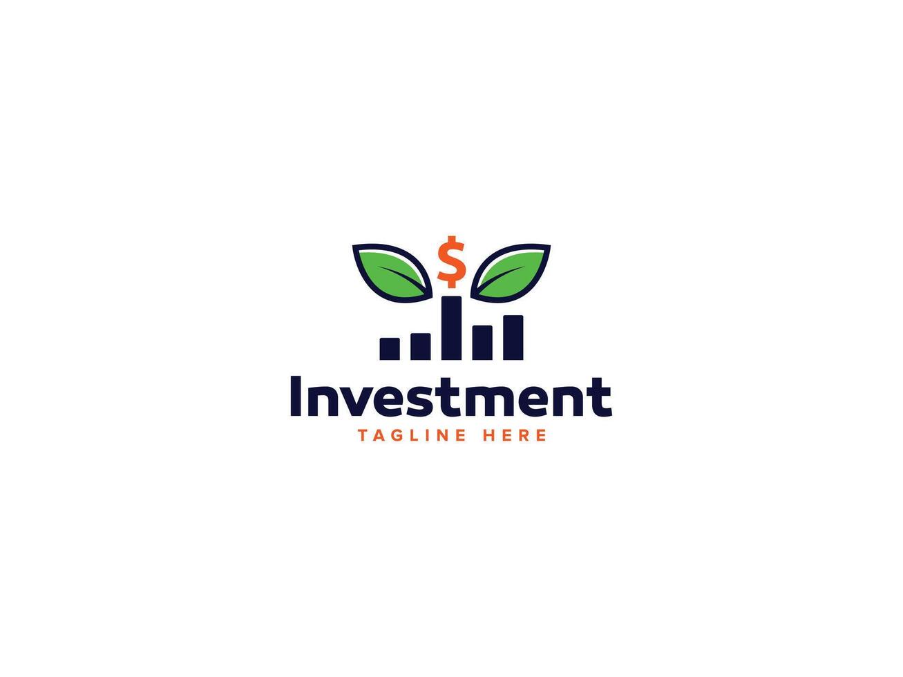 Professional Investment Firm Logo Set, Modern Financial Symbols vector